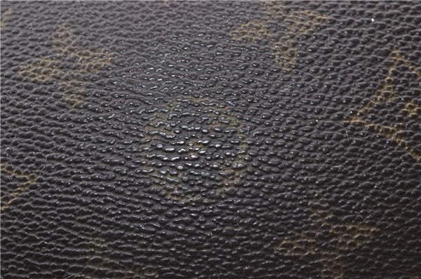 Auth LOUIS VUITTON Monogram Marly Dragonne PM Clutch Hand Bag M51827 LV 5893C