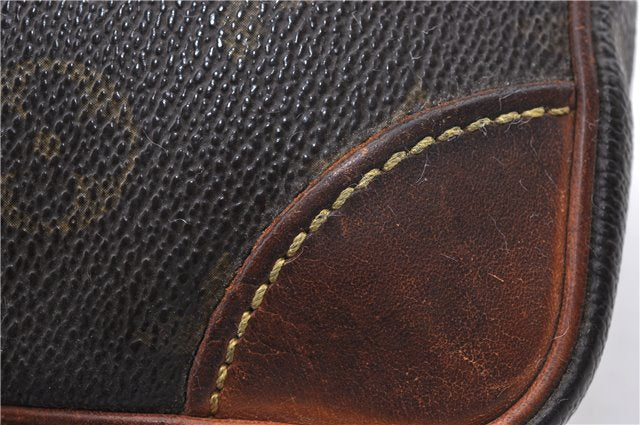 Auth LOUIS VUITTON Monogram Marly Dragonne PM Clutch Hand Bag M51827 LV 5893C