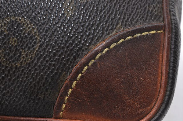 Auth LOUIS VUITTON Monogram Marly Dragonne PM Clutch Hand Bag M51827 LV 5893C