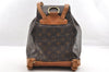 Authentic Louis Vuitton Monogram Montsouris MM Backpack M51136 LV 5893I