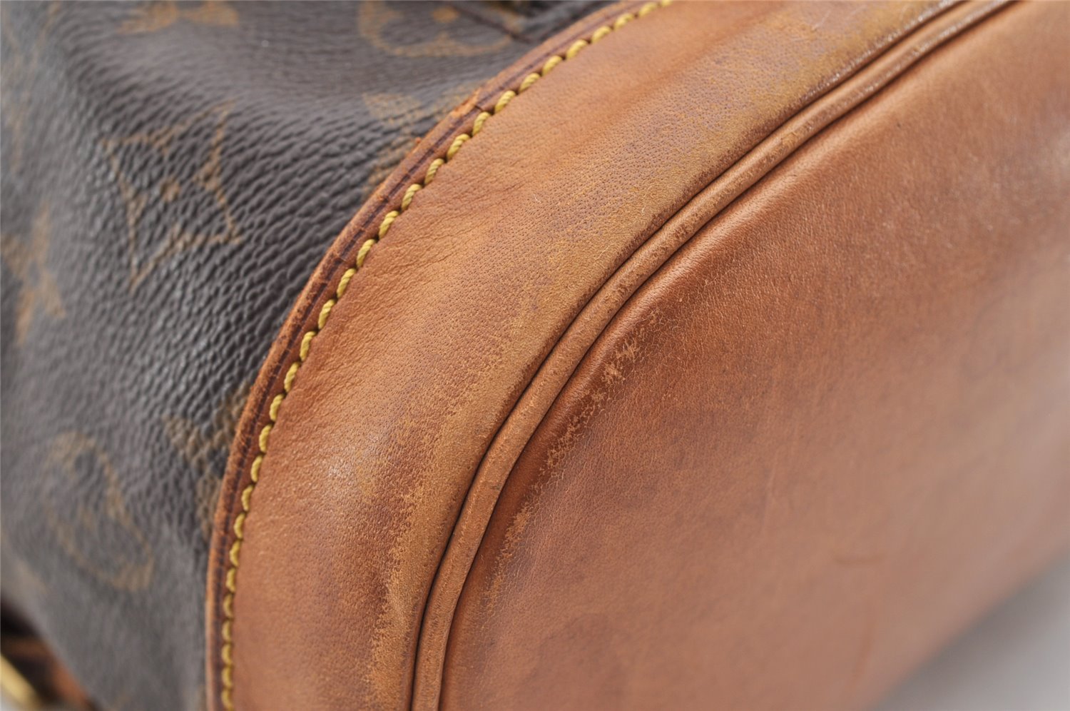 Authentic Louis Vuitton Monogram Montsouris MM Backpack M51136 LV 5893I