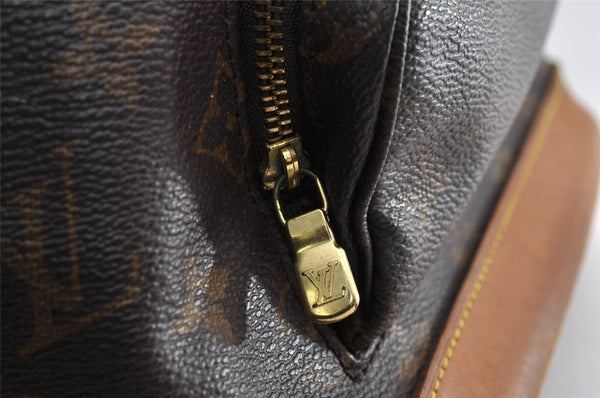 Authentic Louis Vuitton Monogram Montsouris MM Backpack M51136 LV 5893I