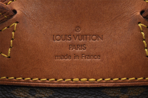 Authentic Louis Vuitton Monogram Montsouris MM Backpack M51136 LV 5893I
