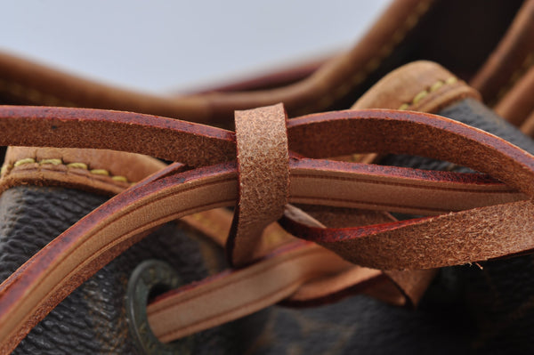 Authentic Louis Vuitton Monogram Montsouris MM Backpack M51136 LV 5893I