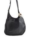 Authentic GUCCI Guccissima Charlotte Shoulder Bag GG Leather 203503 Black 5894I