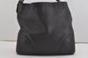 Authentic GUCCI Guccissima GG Leather Shoulder Hand Bag 181514 Black 5896I