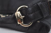 Authentic GUCCI Guccissima GG Leather Shoulder Hand Bag 181514 Black 5896I
