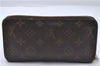 Authentic Louis Vuitton Monogram Zippy Wallet Long Purse M60017 LV 5897D