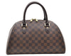 Authentic Louis Vuitton Damier Ribera MM Hand Boston Bag Purse N41434 LV 5898I