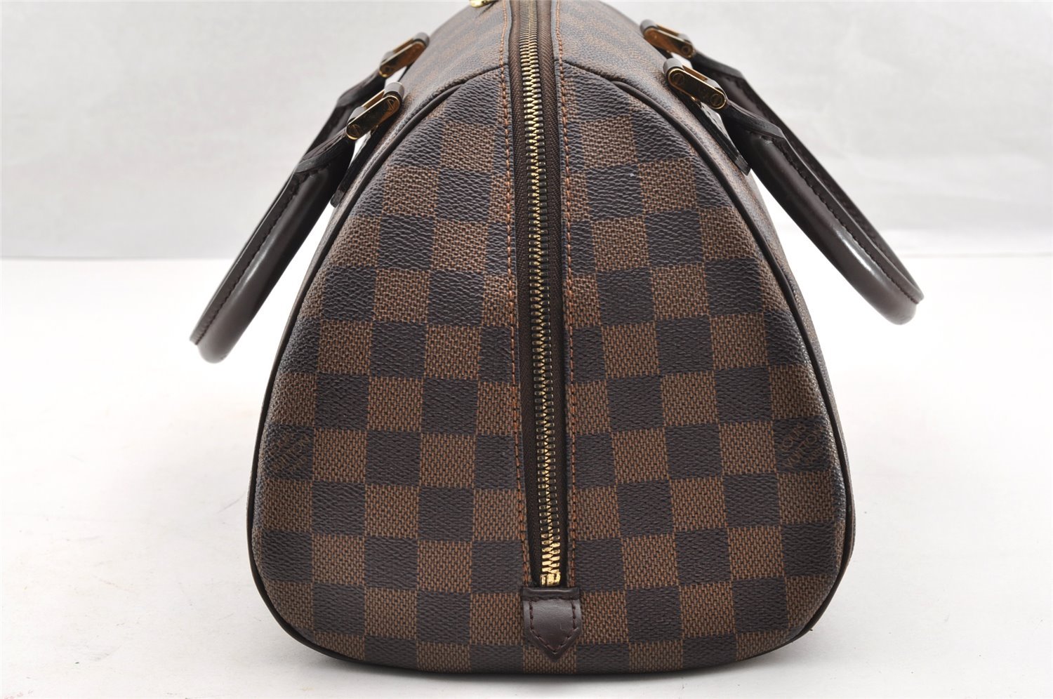 Authentic Louis Vuitton Damier Ribera MM Hand Boston Bag Purse N41434 LV 5898I