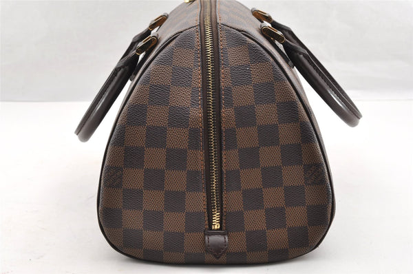 Authentic Louis Vuitton Damier Ribera MM Hand Boston Bag Purse N41434 LV 5898I