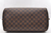 Authentic Louis Vuitton Damier Ribera MM Hand Boston Bag Purse N41434 LV 5898I