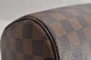 Authentic Louis Vuitton Damier Ribera MM Hand Boston Bag Purse N41434 LV 5898I
