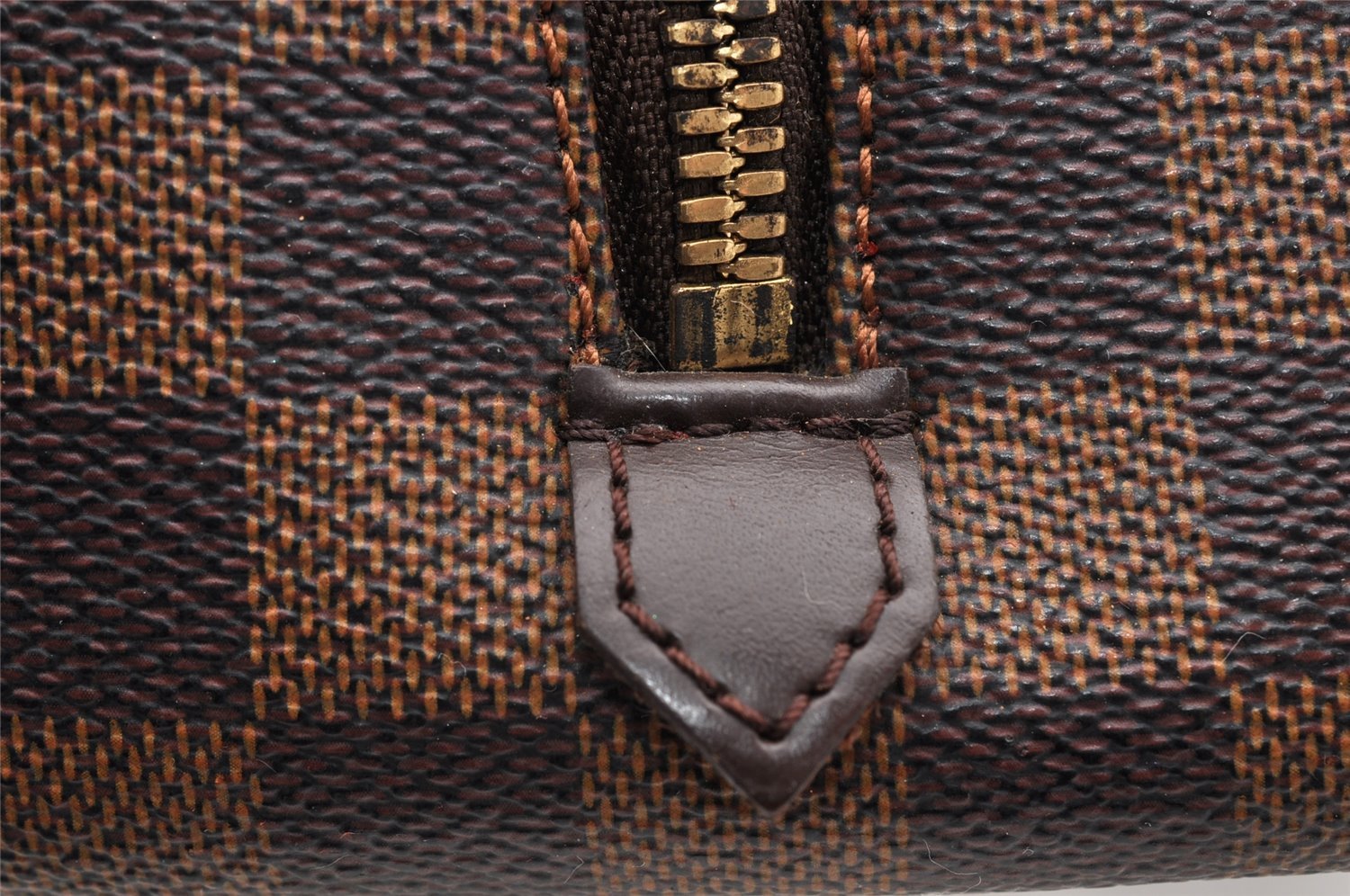 Authentic Louis Vuitton Damier Ribera MM Hand Boston Bag Purse N41434 LV 5898I