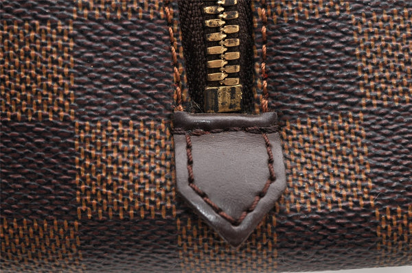 Authentic Louis Vuitton Damier Ribera MM Hand Boston Bag Purse N41434 LV 5898I