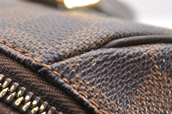 Authentic Louis Vuitton Damier Ribera MM Hand Boston Bag Purse N41434 LV 5898I