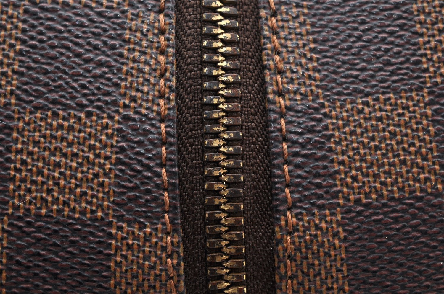 Authentic Louis Vuitton Damier Ribera MM Hand Boston Bag Purse N41434 LV 5898I