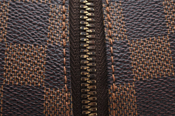 Authentic Louis Vuitton Damier Ribera MM Hand Boston Bag Purse N41434 LV 5898I