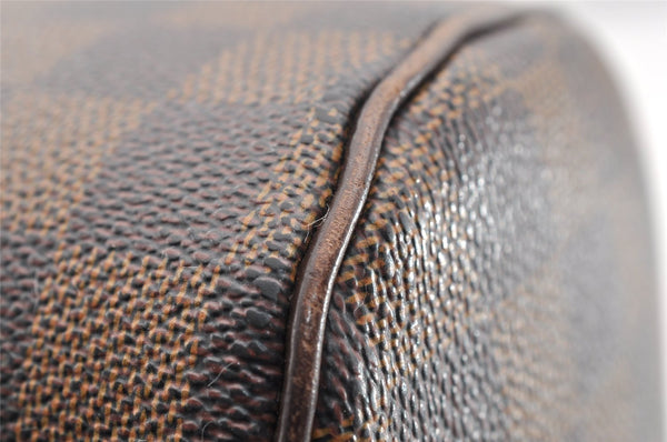 Authentic Louis Vuitton Damier Ribera MM Hand Boston Bag Purse N41434 LV 5898I