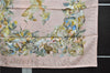 Authentic HERMES Carre 90 Scarf "L'intrus" Silk Pink 5900E