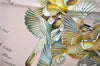 Authentic HERMES Carre 90 Scarf "L'intrus" Silk Pink 5900E