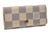 Authentic Louis Vuitton Damier Azur Multicles 4 Key Case Holder N60020 LV 5900I