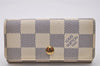 Authentic Louis Vuitton Damier Azur Multicles 4 Key Case Holder N60020 LV 5900I