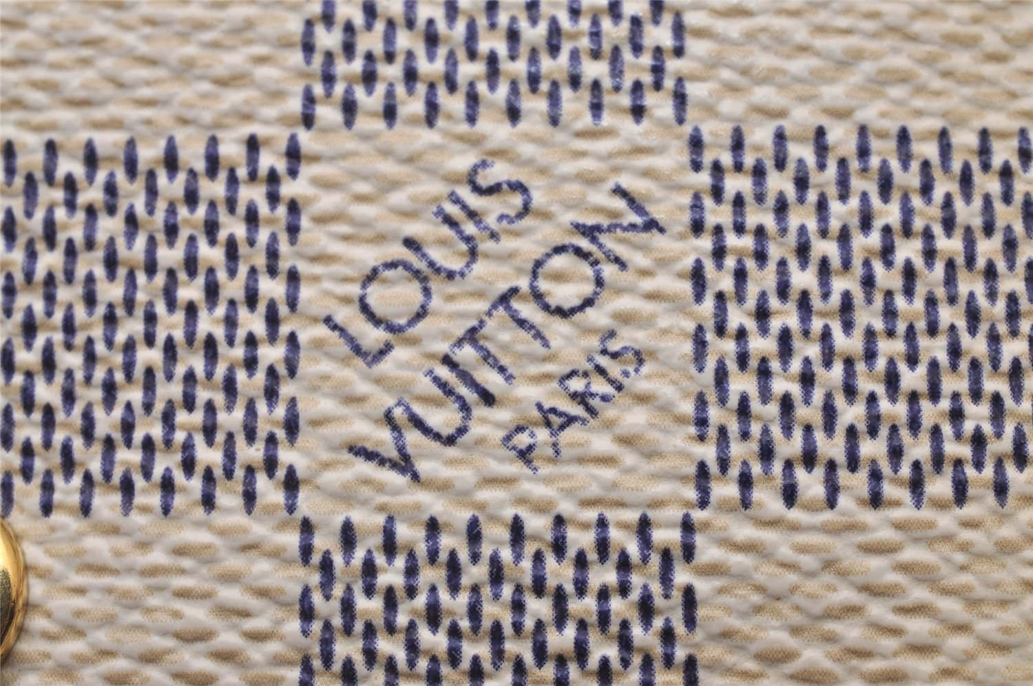 Authentic Louis Vuitton Damier Azur Multicles 4 Key Case Holder N60020 LV 5900I