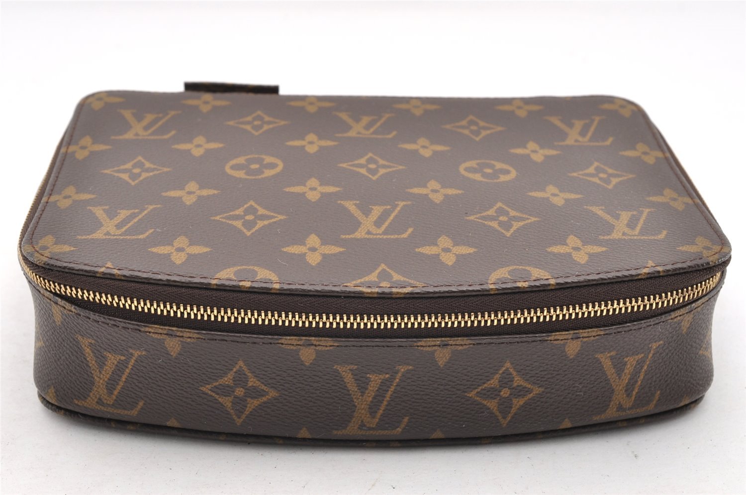 Authentic Louis Vuitton Monogram Poche Monte Carlo GM M47350 Jewelry Case 5903I