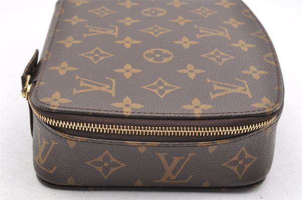 Authentic Louis Vuitton Monogram Poche Monte Carlo GM M47350 Jewelry Case 5903I