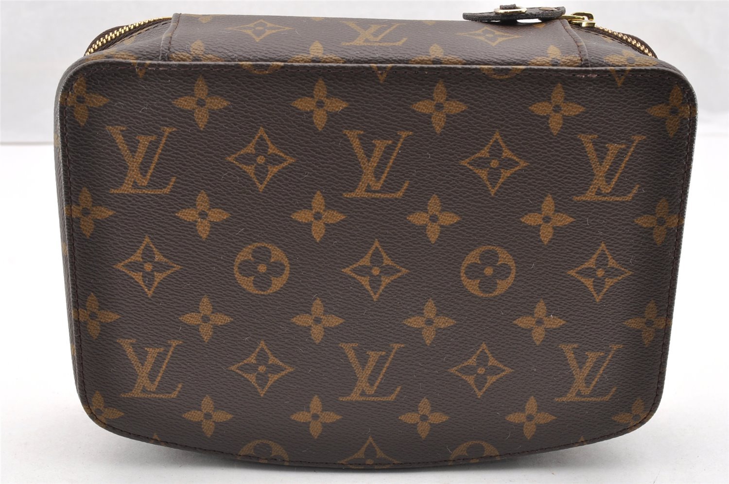 Authentic Louis Vuitton Monogram Poche Monte Carlo GM M47350 Jewelry Case 5903I