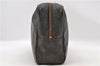 Auth LOUIS VUITTON Monogram Trousse Toilette 28 Clutch Hand Bag M47522 LV 5904C