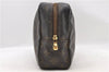 Auth LOUIS VUITTON Monogram Trousse Toilette 28 Clutch Hand Bag M47522 LV 5904C