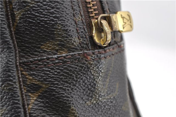 Auth LOUIS VUITTON Monogram Trousse Toilette 28 Clutch Hand Bag M47522 LV 5904C