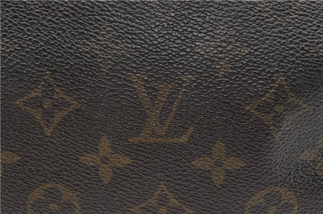 Auth LOUIS VUITTON Monogram Trousse Toilette 28 Clutch Hand Bag M47522 LV 5904C