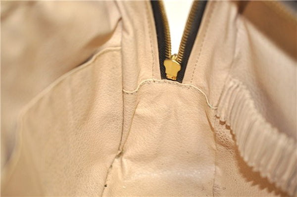 Auth LOUIS VUITTON Monogram Trousse Toilette 28 Clutch Hand Bag M47522 LV 5904C