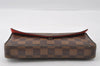 Authentic Louis Vuitton Damier Pochette Felicie N63032 Shoulder Cross Bag 5904I
