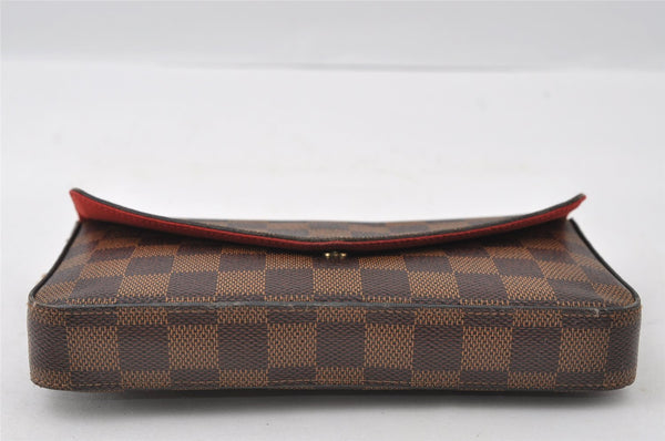 Authentic Louis Vuitton Damier Pochette Felicie N63032 Shoulder Cross Bag 5904I