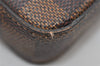 Authentic Louis Vuitton Damier Pochette Felicie N63032 Shoulder Cross Bag 5904I