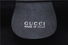 Authentic GUCCI Bamboo Hand Bag Nylon Enamel Black 5905D