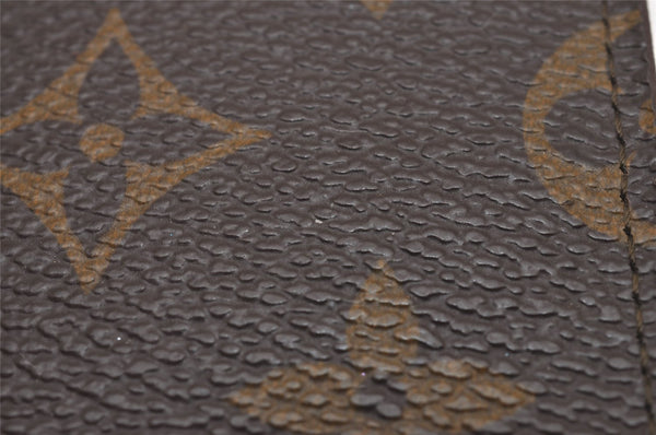 Authentic Louis Vuitton Monogram Pocket Diary Note Cover M56340 LV 5907I