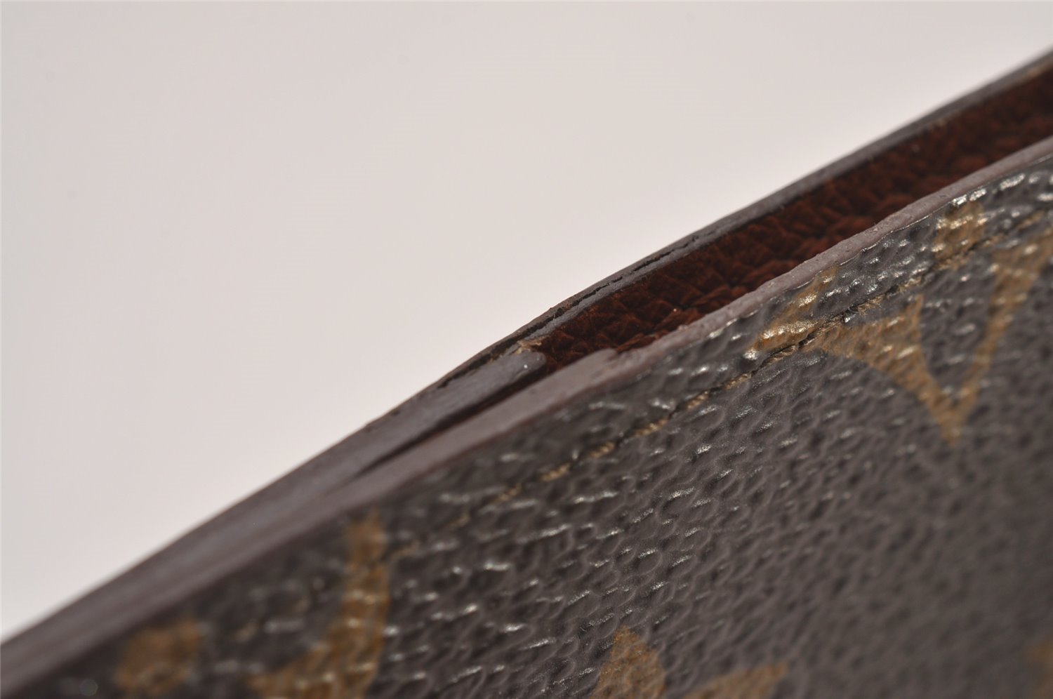 Authentic Louis Vuitton Monogram Pocket Diary Note Cover M56340 LV 5907I