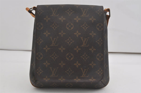 Auth Louis Vuitton Monogram Musette Salsa M51387 Long Shoulder Cross Bag 5908I