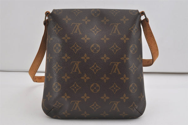 Auth Louis Vuitton Monogram Musette Salsa M51387 Long Shoulder Cross Bag 5908I