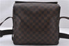 Authentic LOUIS VUITTON Damier Naviglio Shoulder Cross Body Bag N45255 LV 5909C