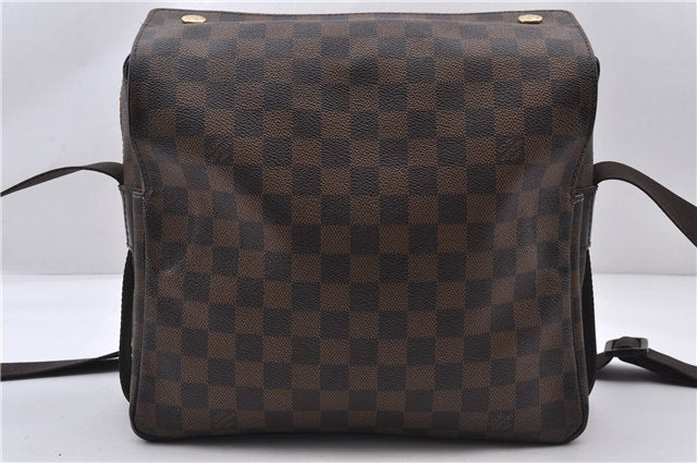 Authentic LOUIS VUITTON Damier Naviglio Shoulder Cross Body Bag N45255 LV 5909C