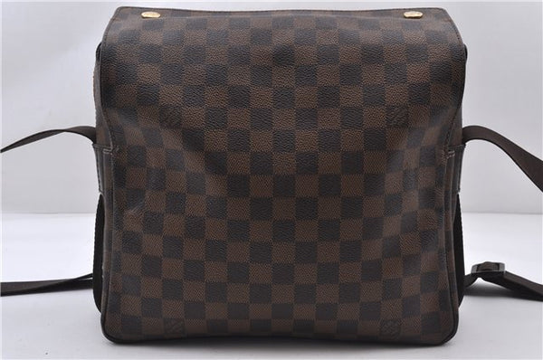 Authentic LOUIS VUITTON Damier Naviglio Shoulder Cross Body Bag N45255 LV 5909C