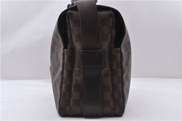 Authentic LOUIS VUITTON Damier Naviglio Shoulder Cross Body Bag N45255 LV 5909C