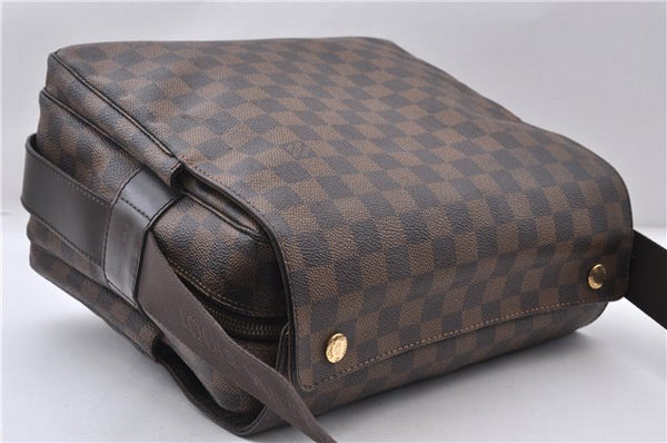 Authentic LOUIS VUITTON Damier Naviglio Shoulder Cross Body Bag N45255 LV 5909C