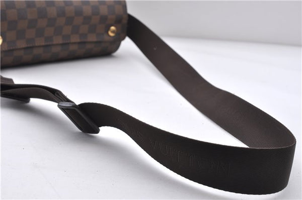 Authentic LOUIS VUITTON Damier Naviglio Shoulder Cross Body Bag N45255 LV 5909C